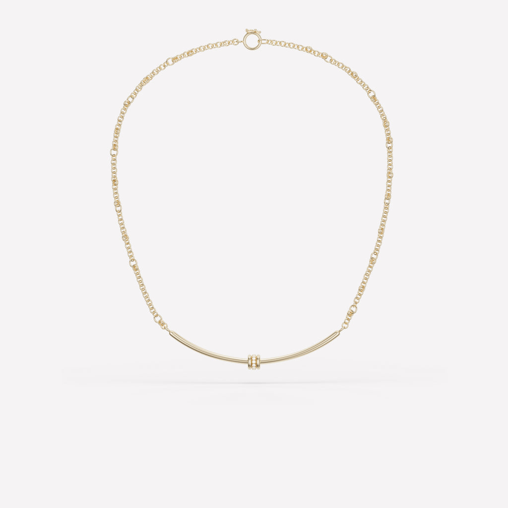 Gravity Arc Necklace