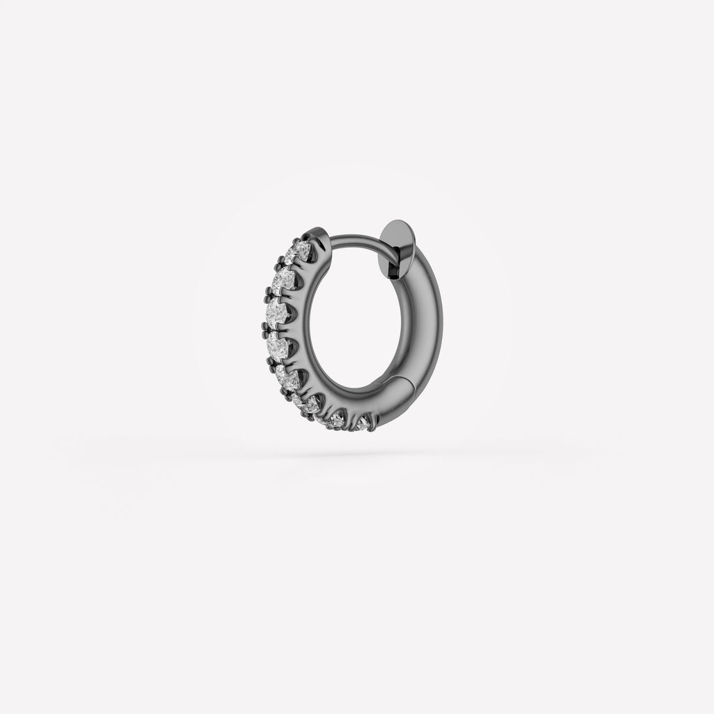 Mini Micro Hoop Pavé