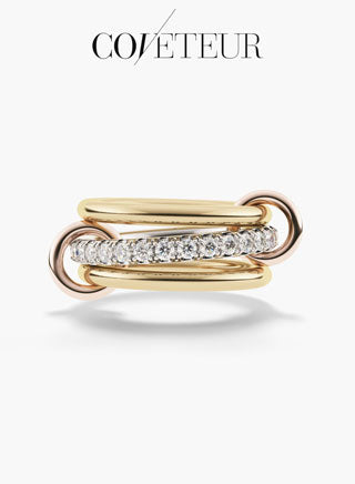 Spinelli Kilcollin featured in the “Behold: The Dreamiest Selection of Engagement Rings and Wedding Bands” on Coveteur.com.