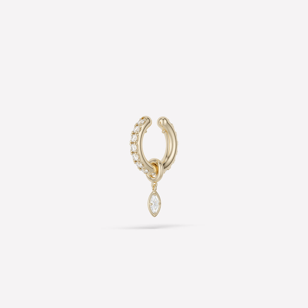 Circe Marquise Ear Cuff