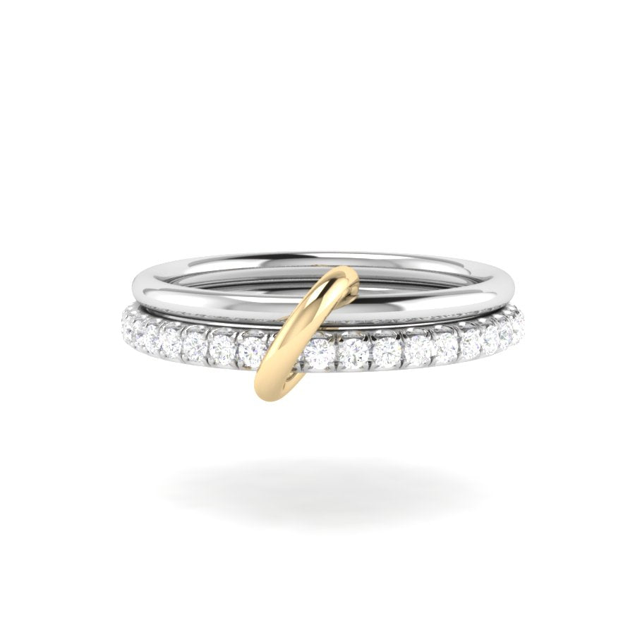 Custom 2 band ring for Natalie - size 5