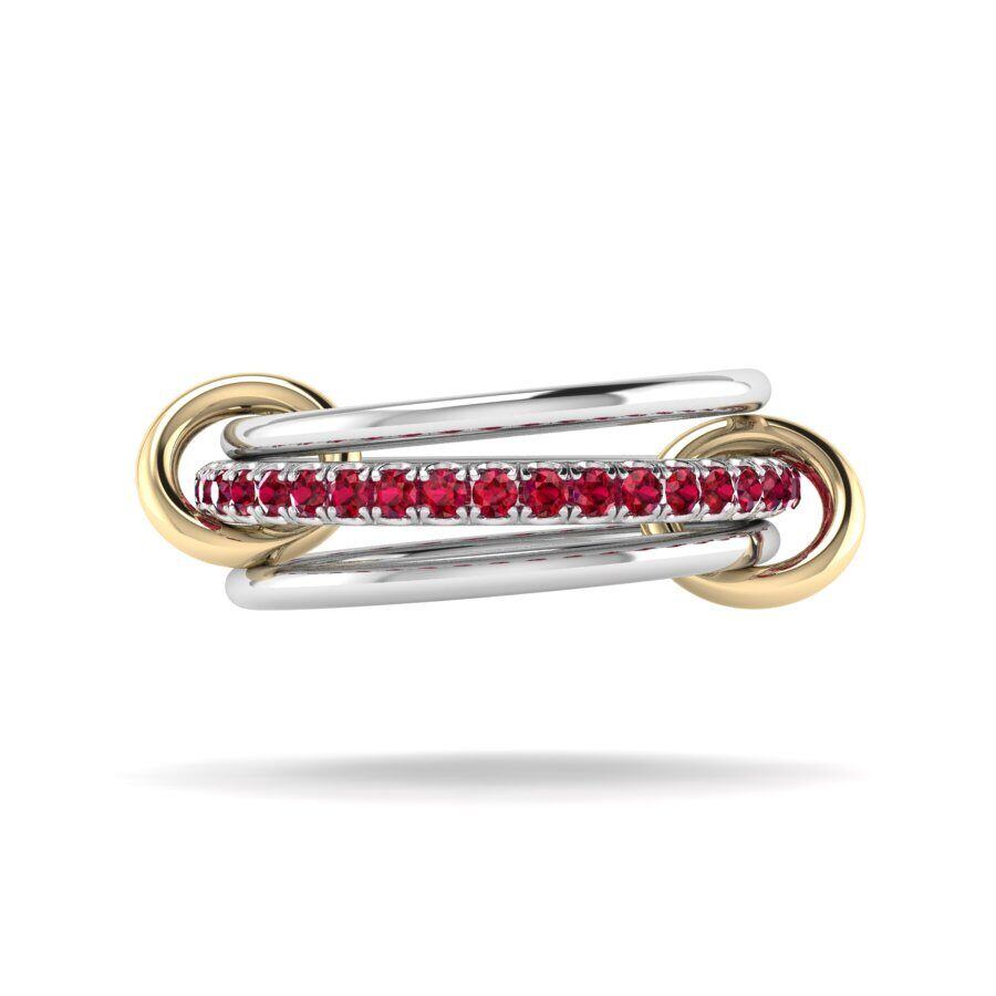 Custom Three Band Ring for Ashley - size 9