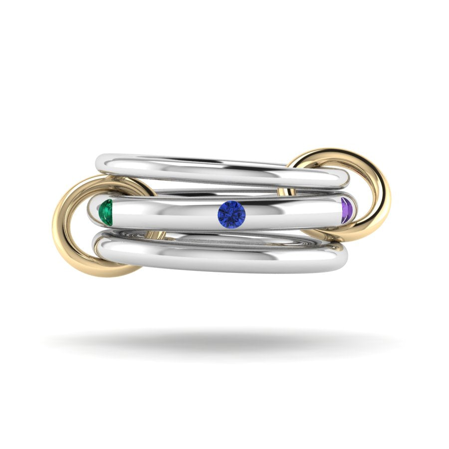 Custom Pride Ring for Sammie, size 9