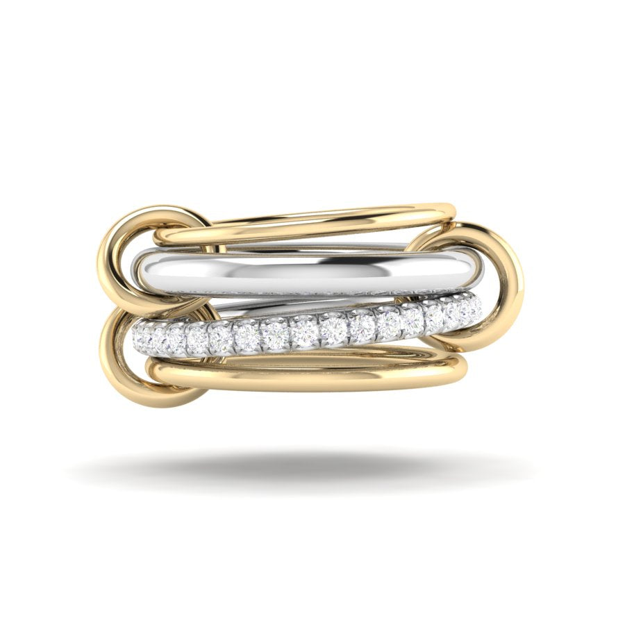 Custom 4 Band for Jess Schwartz Size 7.5 - 50% payment