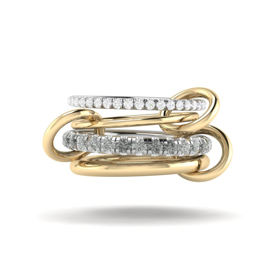 Custom 4 band, size 7 for Johanna (30% discount reflected)