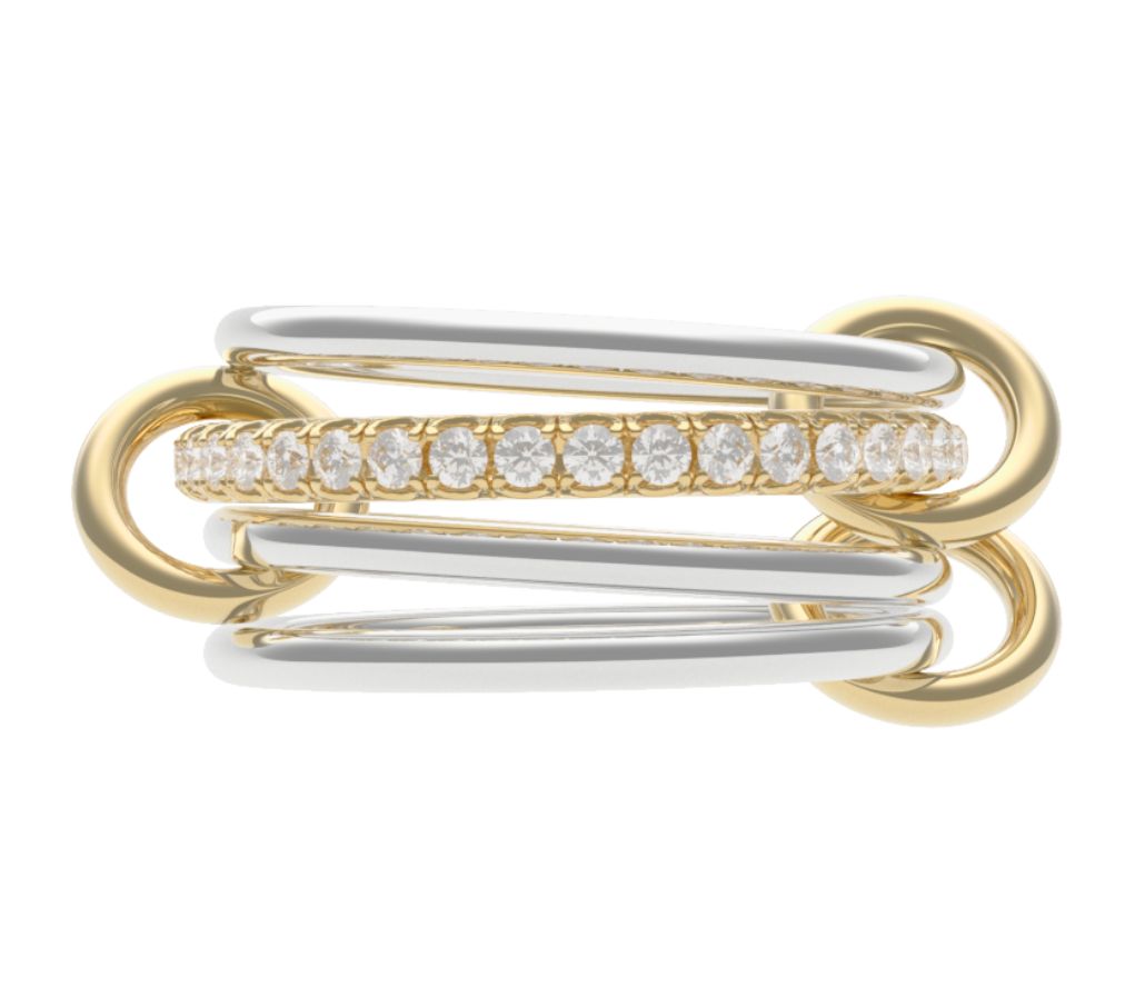 Custom 4-band for Bernardo, size 7.5