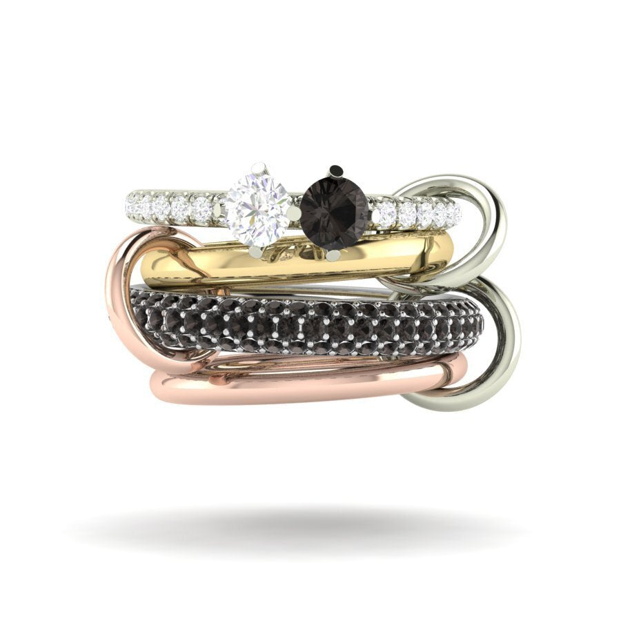 Custom 4 Band, size 6.25 for Ralitsa