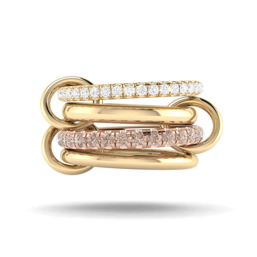 Custom 4 band size 7.5, for Hailey (30% discount reflected)