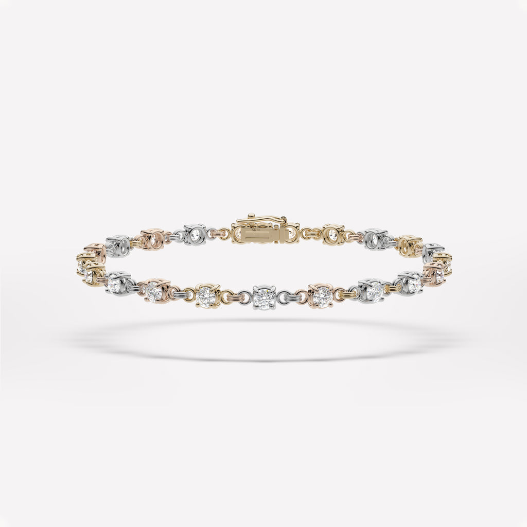 Aysa MX Lab Grown Tennis Bracelet, 7"