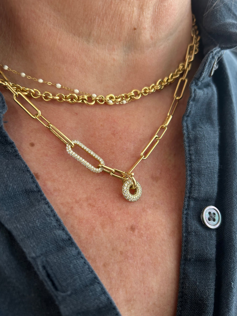 Custom Pave Nebula on Sidney Chain for Brian