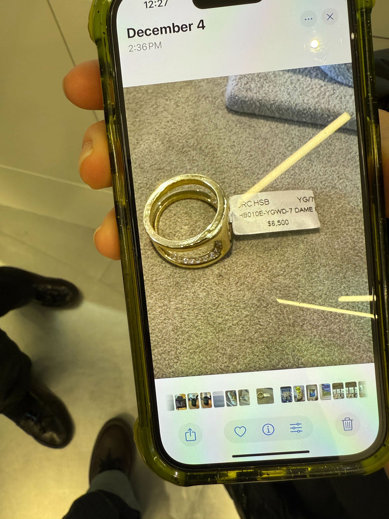 Custom Dame Phantom + 3 YG Annulets Size 10