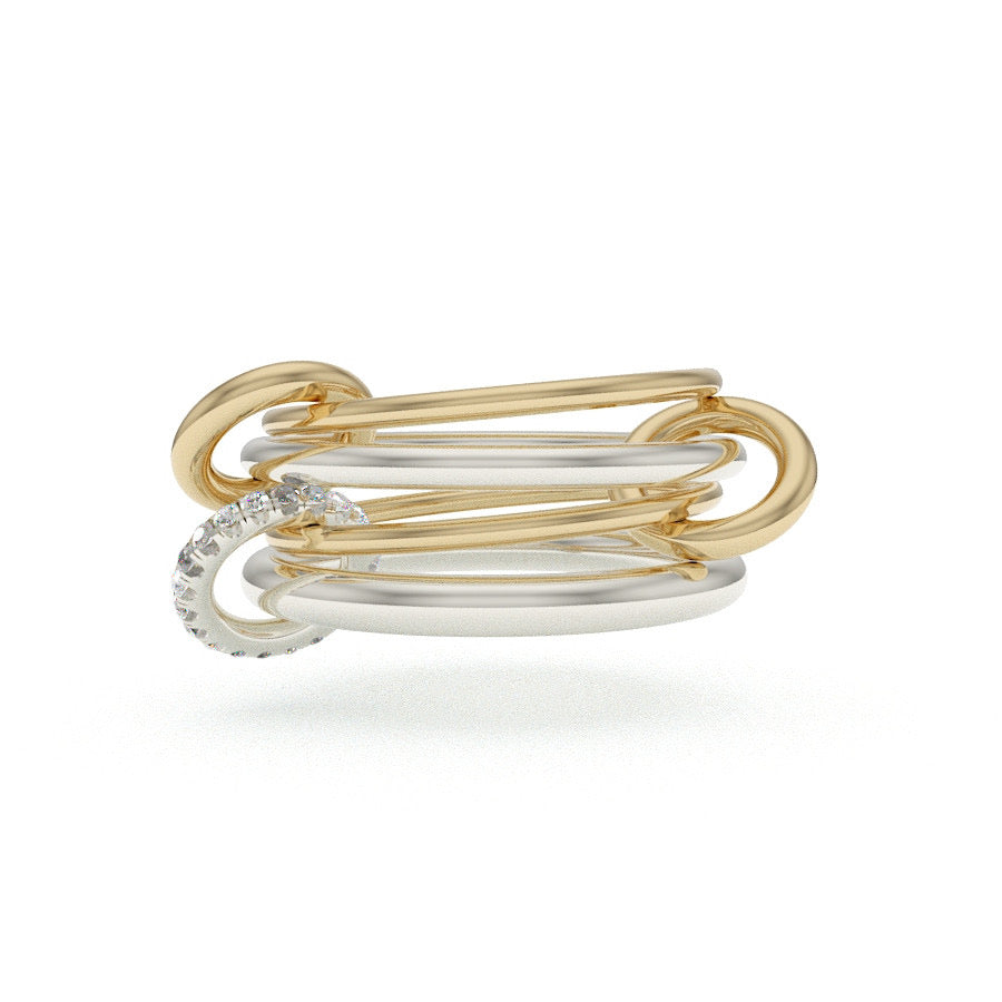 Custom 4 band for Shahrzad, size 7