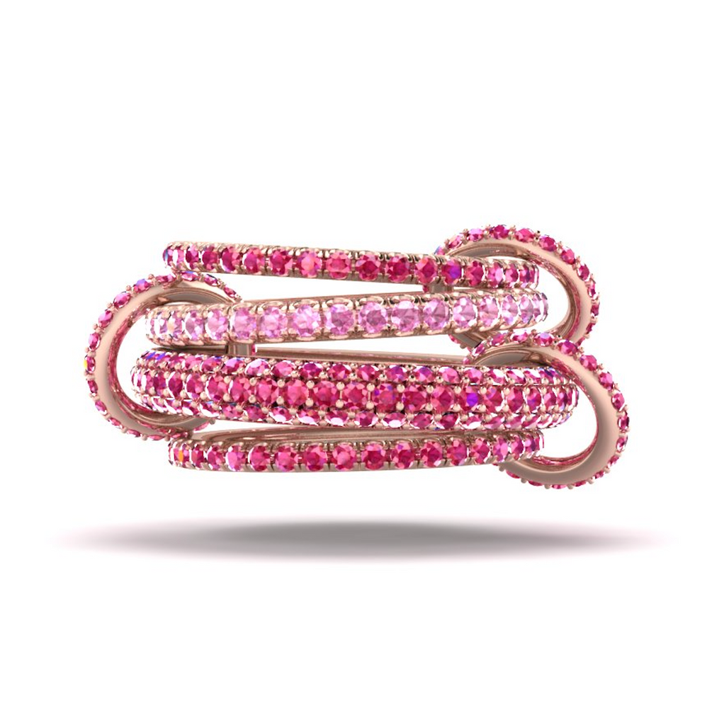 custom 4 band for Jennifer size 6