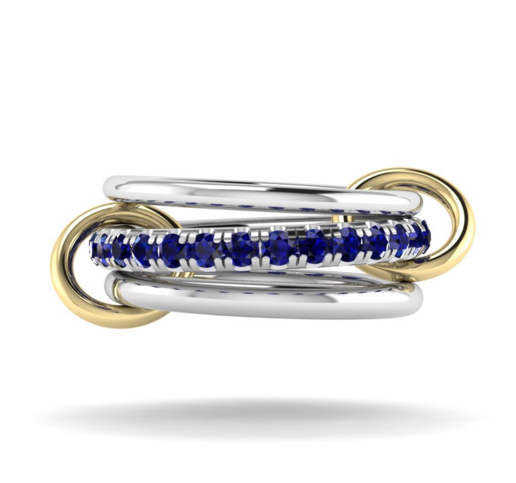 custom petunia blue size 6.5