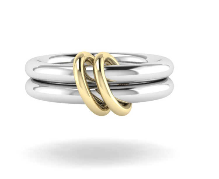 Custom Atticus White gold upgrade for Kyle size 10.25 - 50% payment