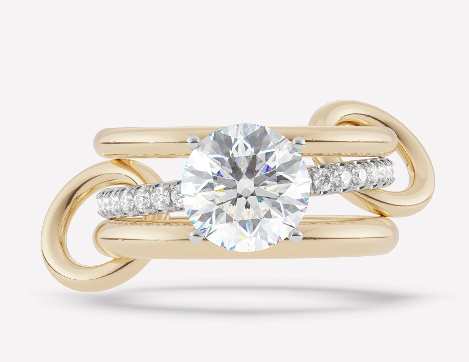 Nina size 3.5 Lab Grown 2 ct
