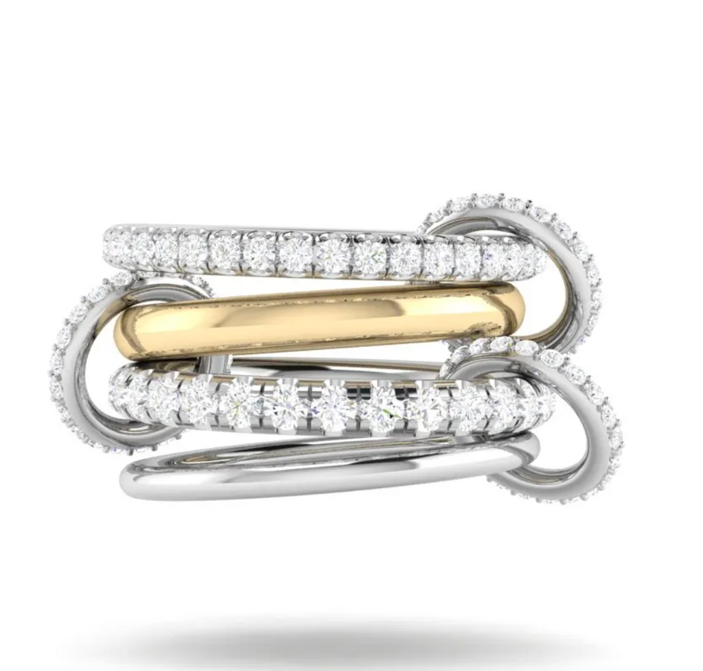 Custom 4 band size 6 Virginia Gallagher