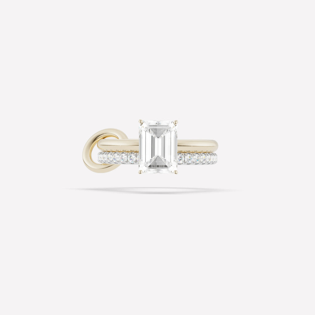 Vera Emerald Cut 2ct (lab grown) for Brandy size 5