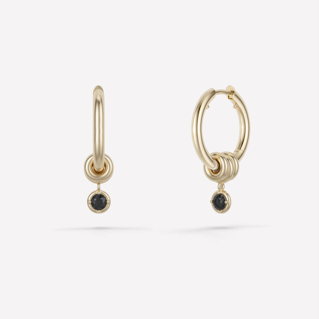 Zahra Max Hoop Earrings