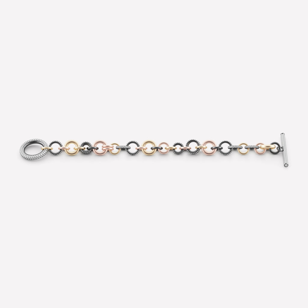 Atlantis MX Pavé Toggle Bracelet